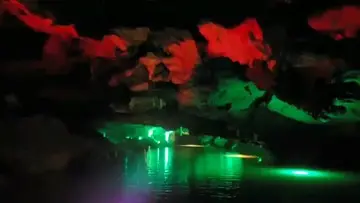 户外直播辽宁本溪水洞风景区游玩