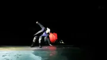 辽宁本溪弘一户外水库钩鱼热身跳