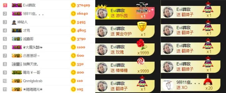 太阳【迷妹军团】的主播照片