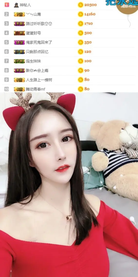 小熊熊🐼的主播照片