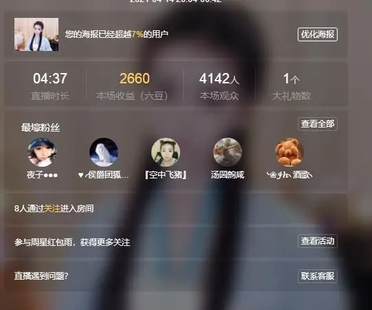 萌萌不圆深夜话聊的主播照片