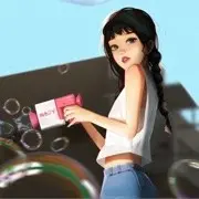 你头发乱了哟