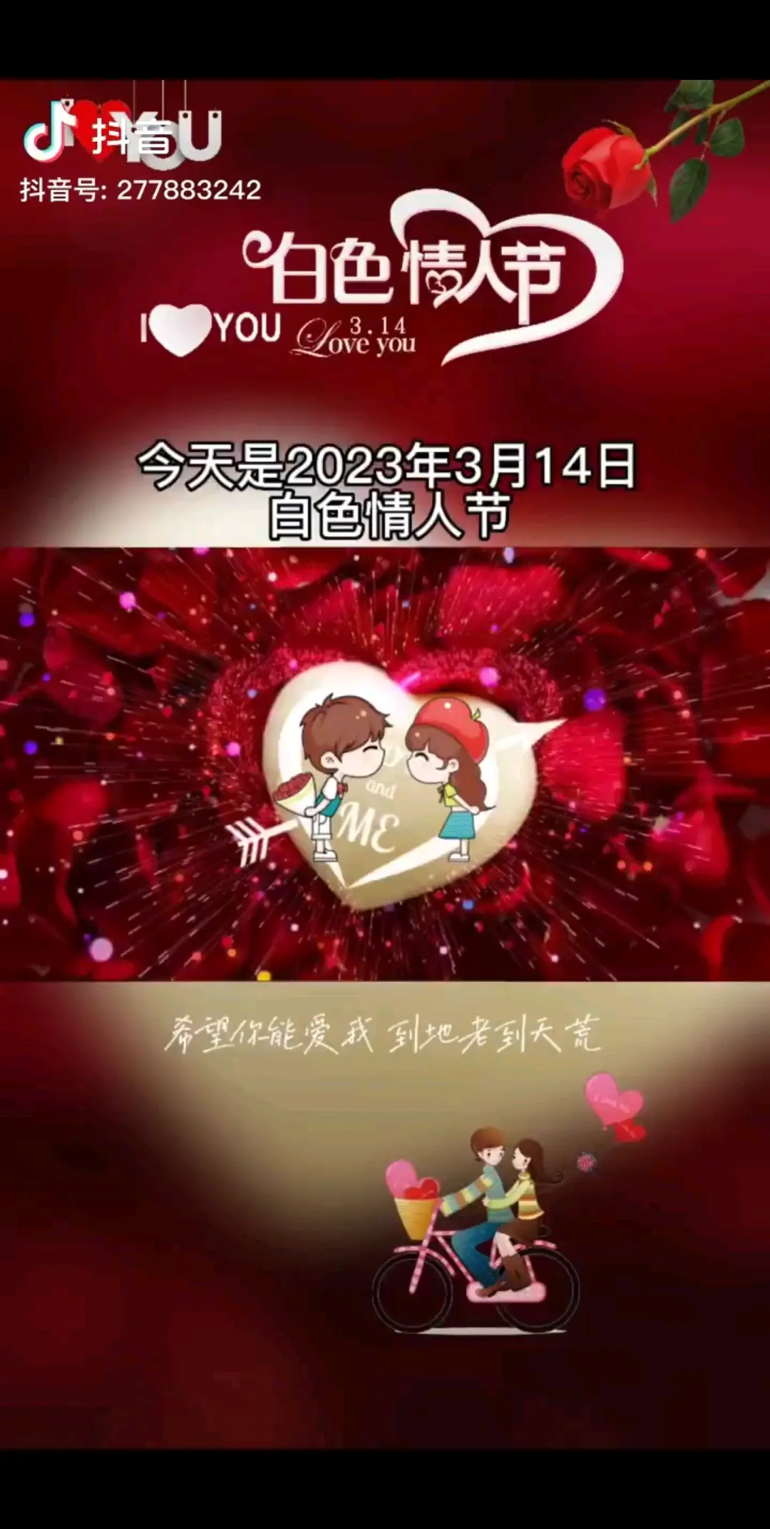 情人节快乐
