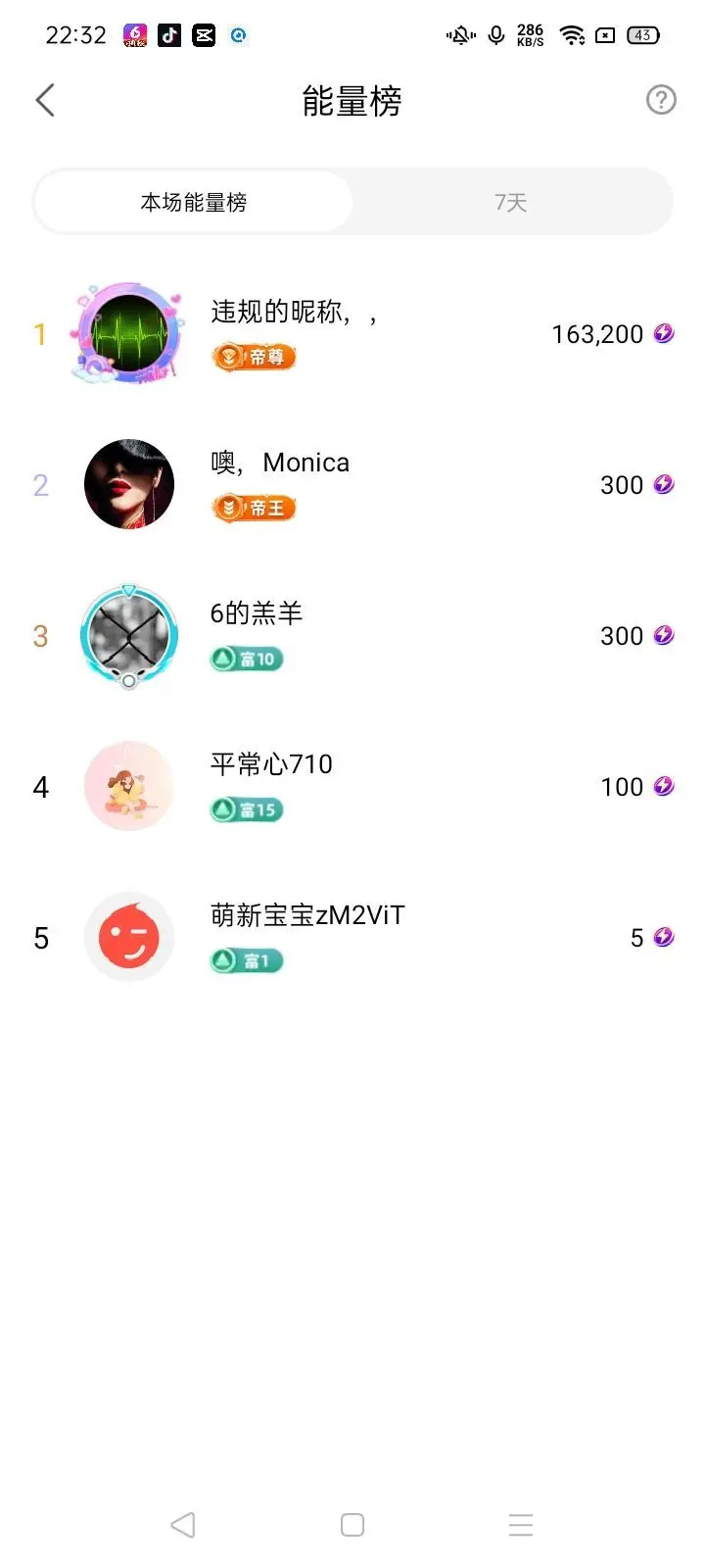 果宝兔🐇的主播照片