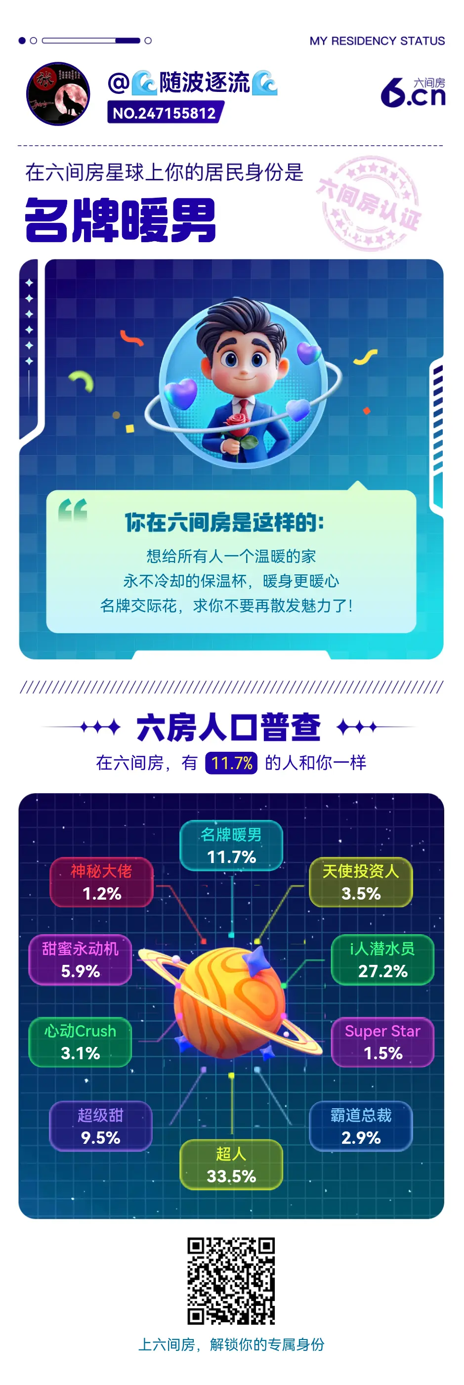 🌊随波逐流🌊主播图片