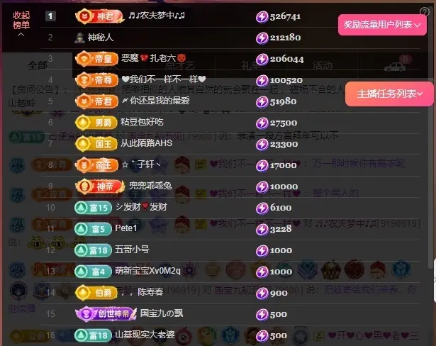 国宝九的主播照片