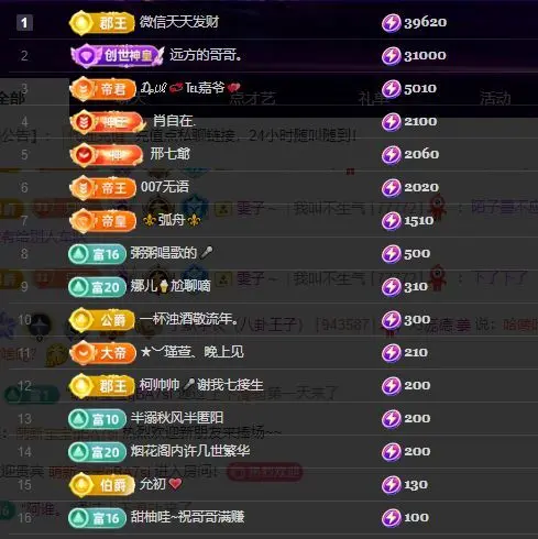 子默学长（八卦王子）主播图片