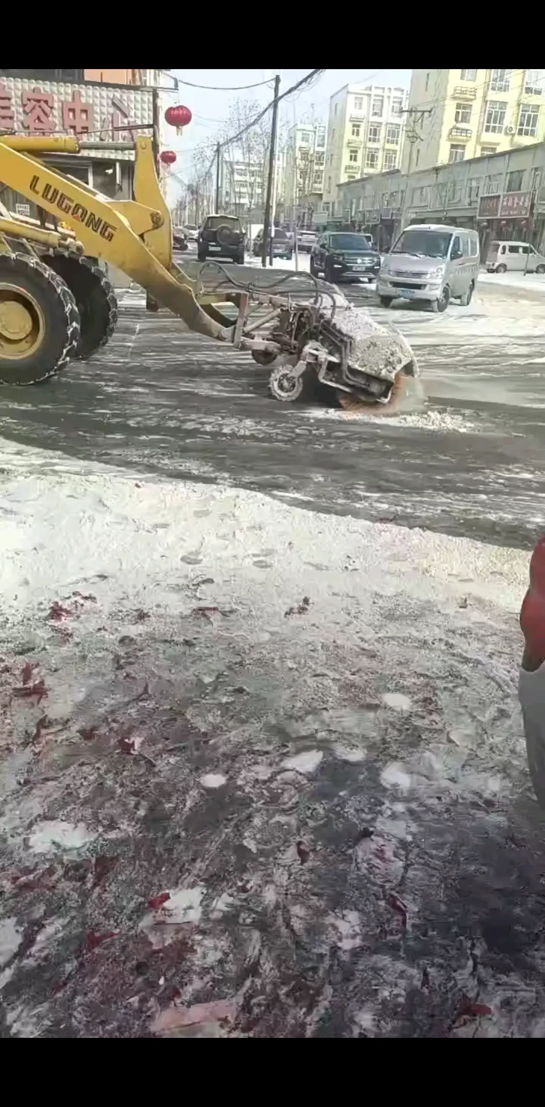 下雪啦！好大