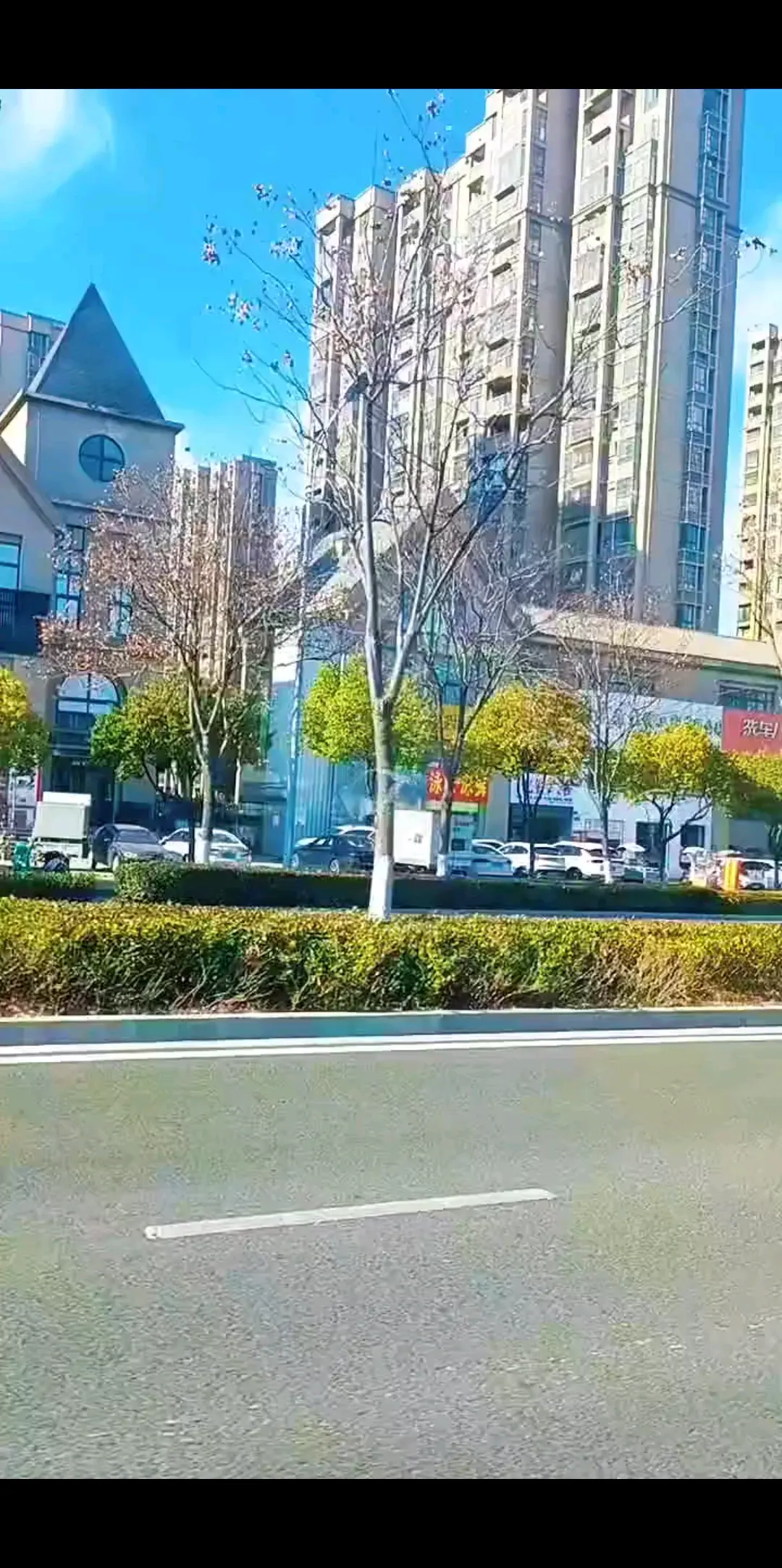 沿途的风景也很美