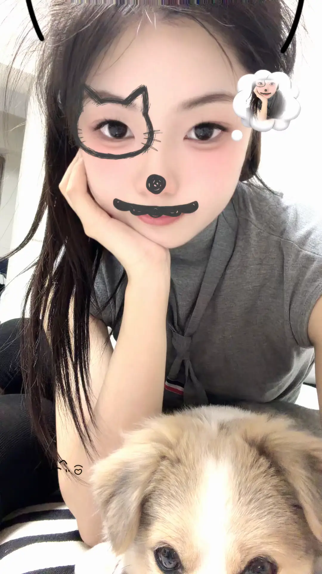 晚安 梦里有我啊哈哈