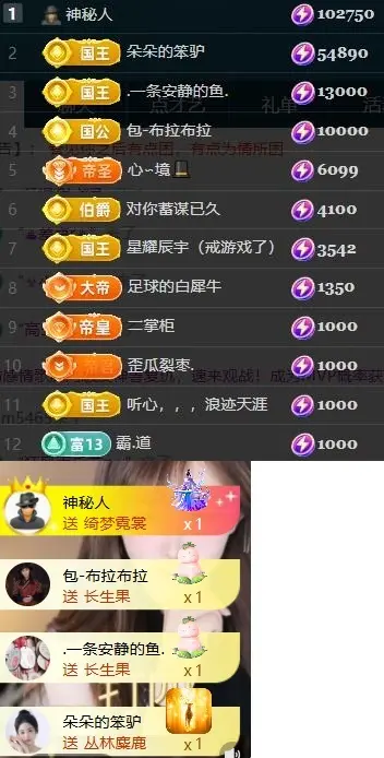 朵朵。。的主播照片