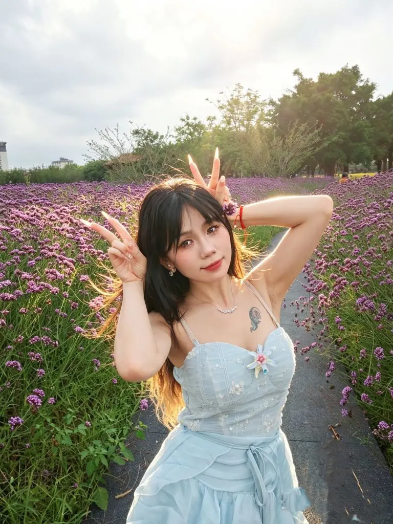 妍宝～超甜辣💋休一主播图片