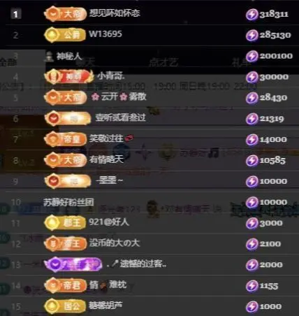 苏静好♬♪的主播照片
